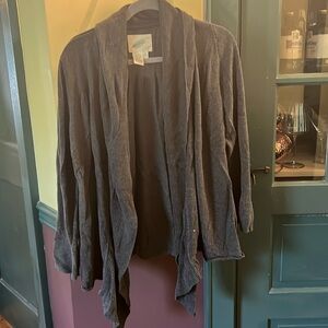 Nurture xl dark grey cardigan